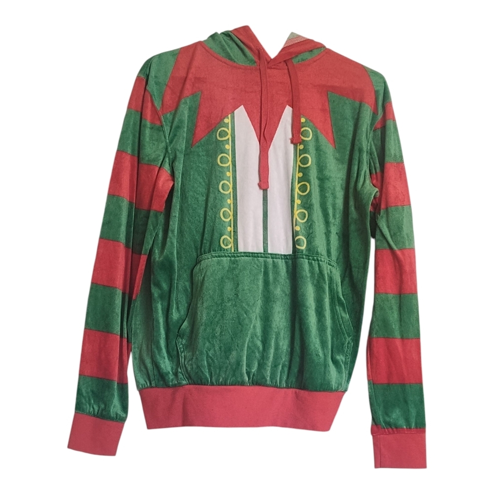 Festive Green and Red Hoodie(5 For $20 Item)